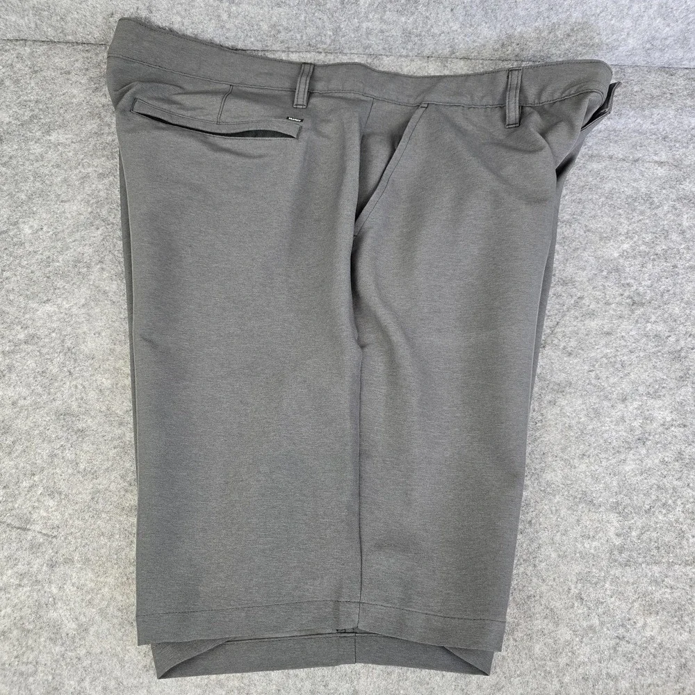 Hurley Shorts Mens 40 Gray Hybrid Walk Chino Stretch Casual Golf Performance